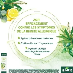 Humer Rhinite allergique spray nasal