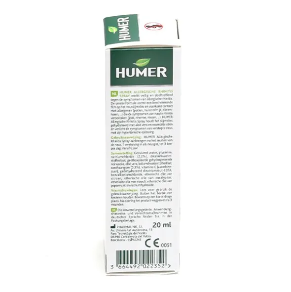 Humer Rhinite allergique spray nasal