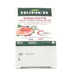 Humer Sinusite Nez très bouché spray nasal