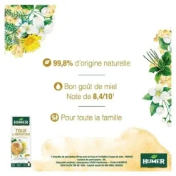 Humer sirop toux et irritation