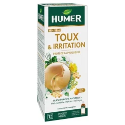 Humer sirop toux et irritation