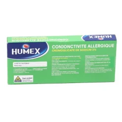 Humex Conjonctivite allergique collyre unidoses
