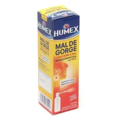 Humex Mal de Gorge collutoire citron