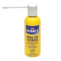 Humex Mal de Gorge collutoire citron