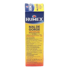 Humex Mal de Gorge collutoire citron