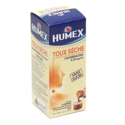 Humex Toux Sèche sirop sans sucre