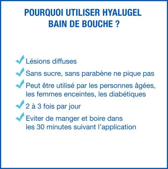 Hyalugel bain de bouche