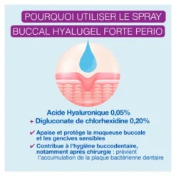 Hyalugel Forte Perio spray buccal