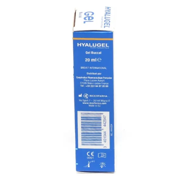 Hyalugel gel buccal