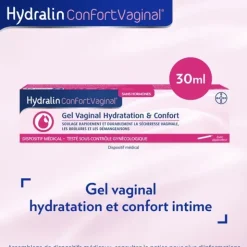 HydralinConfortVaginal gel vaginal hydratation et confort