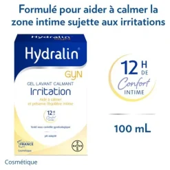 Hydralin Gyn Irritation Gel Lavant Calmant