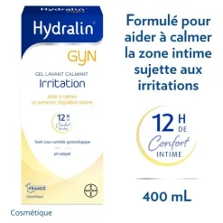 Hydralin Gyn Irritation Gel Lavant Calmant