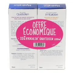 Hydralin gyn irritation + hydralin quotidien