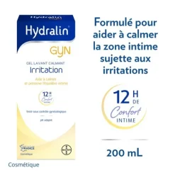 Hydralin gyn irritation + hydralin quotidien