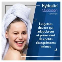 Hydralin Quotidien Lingettes intimes