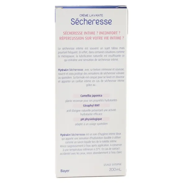 Hydralin Sécheresse Crème lavante
