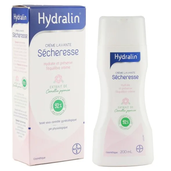 Hydralin Sécheresse Crème lavante