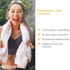 Hydratis Hydratation accélérée 20 comprimés effervescents