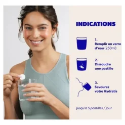 Hydratis Hydratation accélérée 20 comprimés effervescents