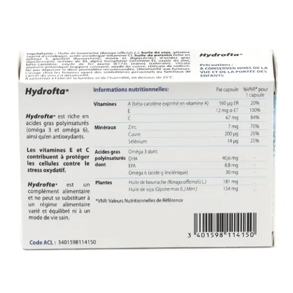 Hydrofta capsules