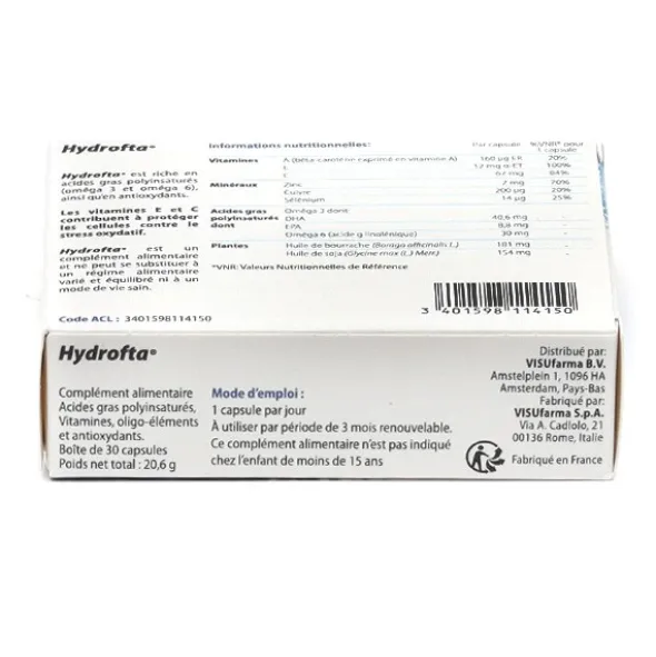 Hydrofta capsules
