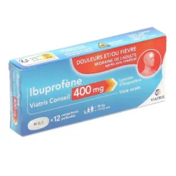 Ibuprofène 400 mg comprimé anti inflammatoire