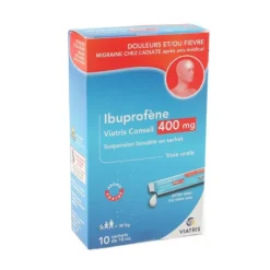 Ibuprofène Viatris 400 mg stick sans sucre