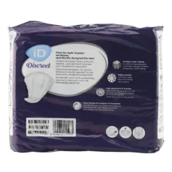 ID Discreet for men Super protections anatomiques 6 gouttes