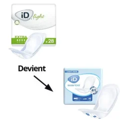 ID Essential Light Extra plus protections anatomiques 5 gouttes