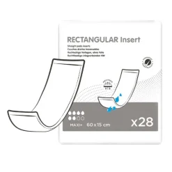ID Expert Rectangular couches droites traversables Maxi + 6 gouttes