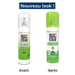 Insect Ecran Actif végétal Répulsif peau