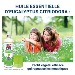 Insect Ecran Actif végétal Répulsif peau