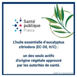 Insect Ecran Actif végétal Répulsif peau