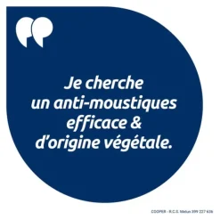Insect Ecran Actif végétal Répulsif peau