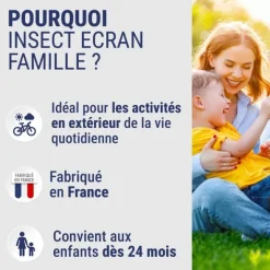 Insect Ecran Familles répulsif