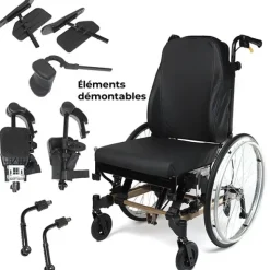 Invacare Fauteuil roulant confort Clematis Pro One S
