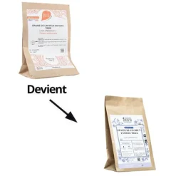 Iphym Graine de Lin brun entière triée