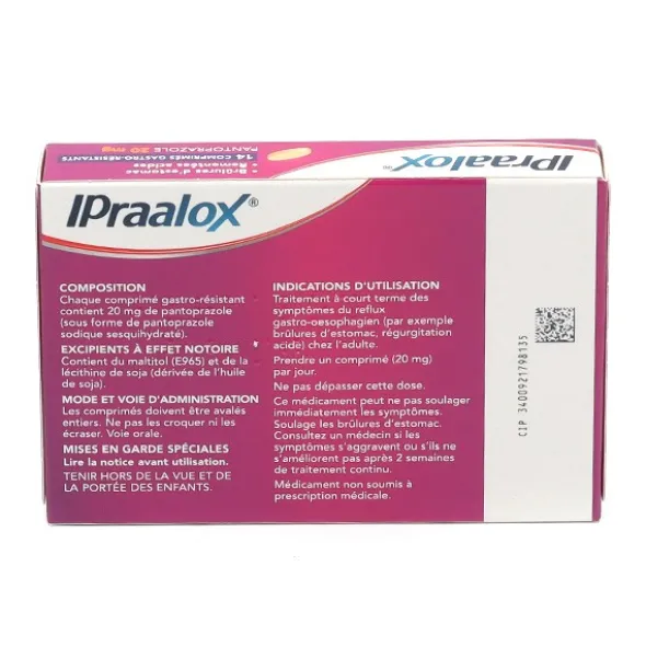 Ipraalox 20 mg comprimé