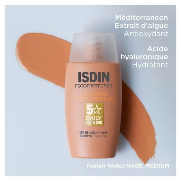 Isdin Crème solaire teintée Fusion Water Magic SPF 50