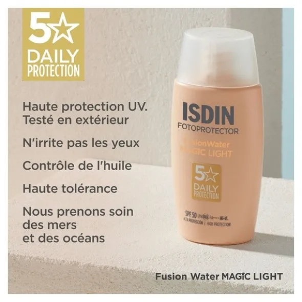 Isdin Crème solaire teintée Fusion Water Magic SPF 50