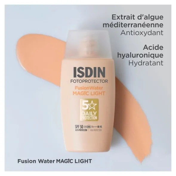 Isdin Crème solaire teintée Fusion Water Magic SPF 50