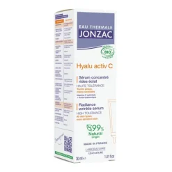 Jonzac Hyalu activ C Sérum concentré Rides Eclat Bio