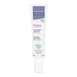 Jonzac Reactive Control Crème légère apaisante Bio