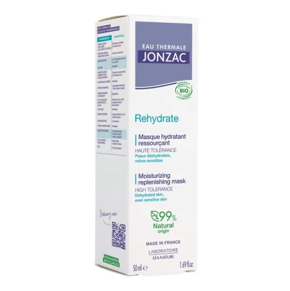 Jonzac Rehydrate masque hydratant ressourçant Bio