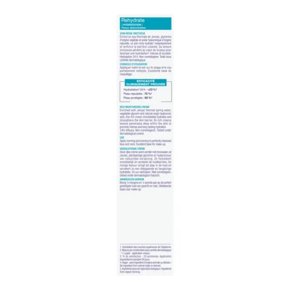 Jonzac Rehydrate Soin riche onctueux Bio