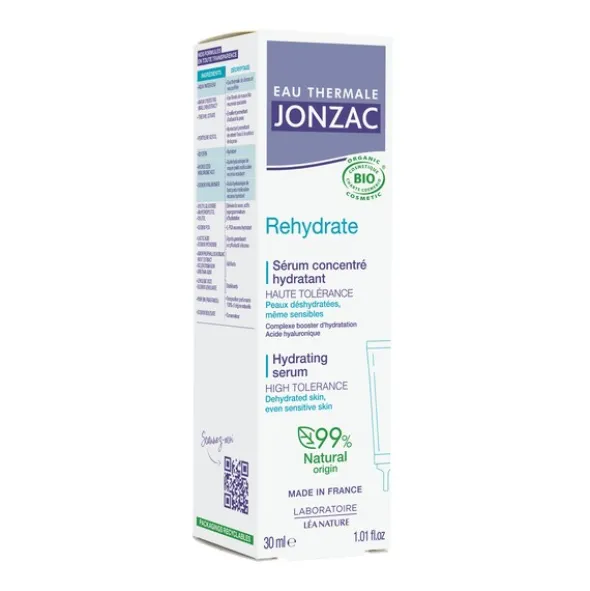 Jonzac Rehydrate sérum concentré hydratant Bio