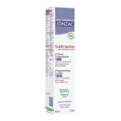 Jonzac Sublimactive anti-âge cellulaire Crème régénérante Nuit Bio