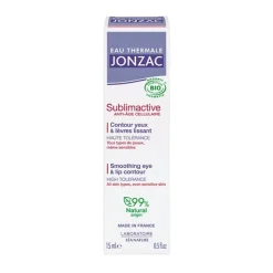 Jonzac Sublimactive contour yeux et lèvres lissant Bio