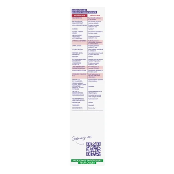 Jonzac Sublimactive Crème légère lissante Bio