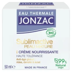 Jonzac Sublimactive Crème nourrissante anti âge bio